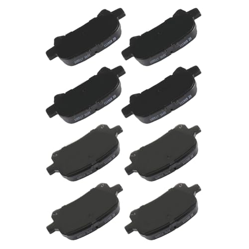 Image of CCIYU Front Rear D707 D828 Disc Brake Pad Sets Fit For Toyota For Avalon 2000-2004,For Toyota For Solara 1999 2001-2003, Brake Pads 8PCS
