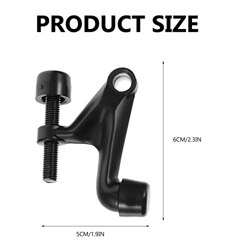 ULTECHNOVO 4Pcs Pino Batente de Porta Pesados Pino Da Dobradiça Da Porta Da Liga Do Zinco Rolha para