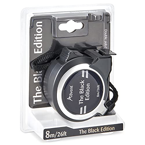 Cinta métrica profesional Advent 8m x 25mm negra miniatura 6