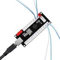 BEYEE 2-Player Zero Delay USB Encoder zu Arcade Joystick und Arcade Tasten, USB Joystick Encoder für PC, MAME, Windows und Raspberry Pi (2Pin+4.8mm) – Ansicht 4