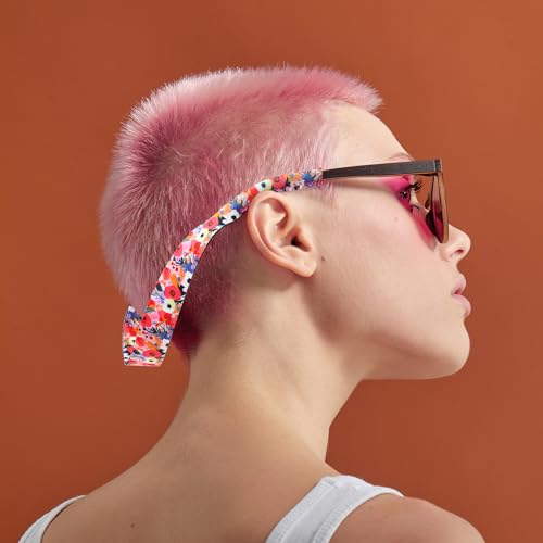 Image of Flutesan Sunglasses Strap Floating Neoprene Eyewear Retainer Anti Slip Adjustable Sports Eyeglasses Strap for Outdoors Sports