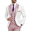 White and Pink