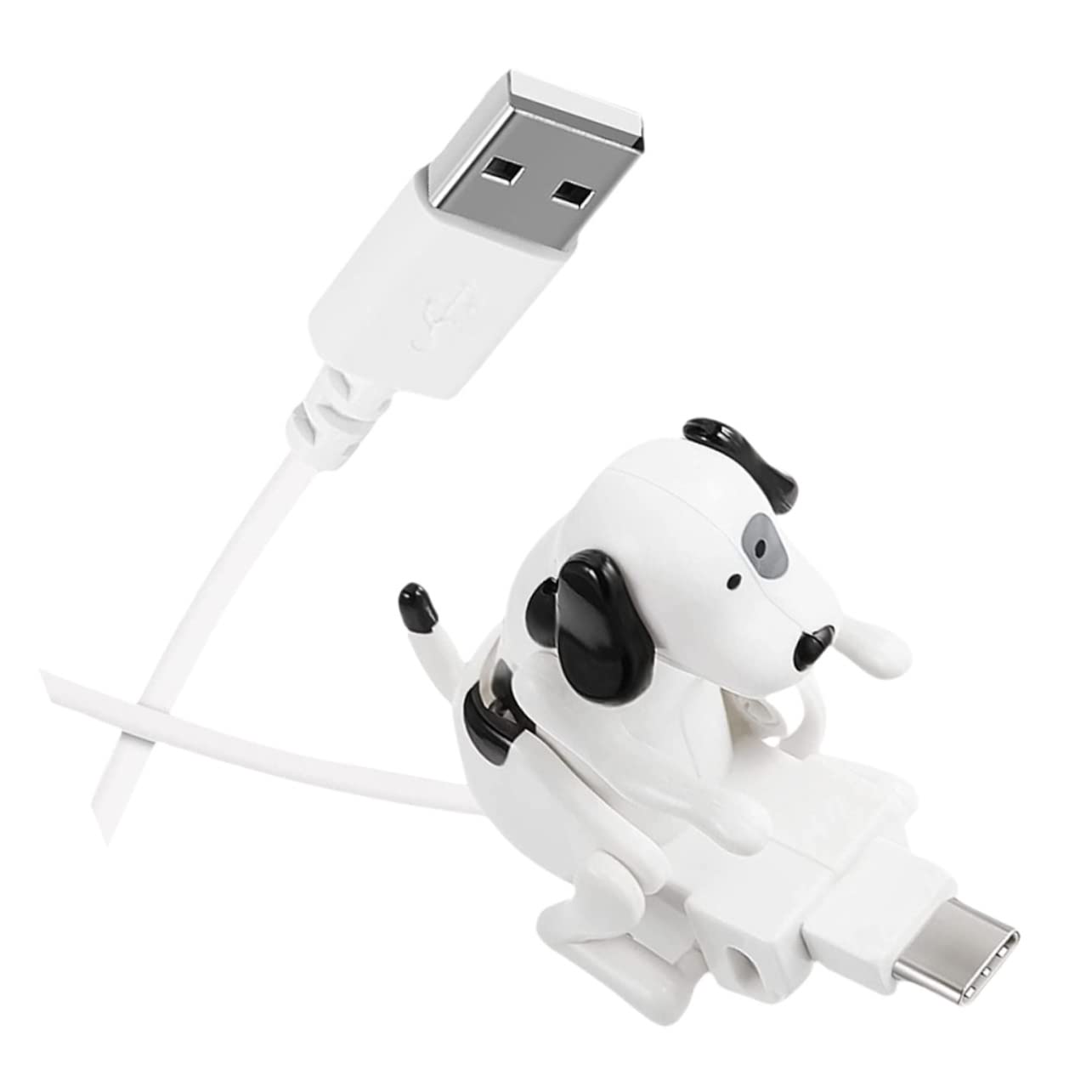 Gadpiparty 5pezzi Cavo Di Ricarica Tipo-c Con Design Divertente Forma Di Cagnolino Accessorio Per Smartphone Cavo Dati Usb Resistente e Creativo Ricarica Veloce e Pratica Per Ufficio e Auto