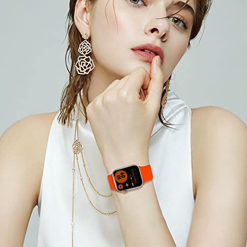 Image of 8 Pack Bands Compatible with Apple Watch Band 38mm 40mm 41mm 42mm 44mm 45mm 46mm 49mm for Women Men, Soft Silicone Sport Strap for iWatch Series Ultra 11 10 9 8 7 6 5 4 3 2 1 SE /SE 2nd /SE 3nd
