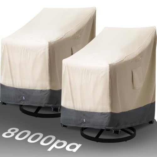 Extra Heavy Duty Patio Chair Covers Waterproof 2