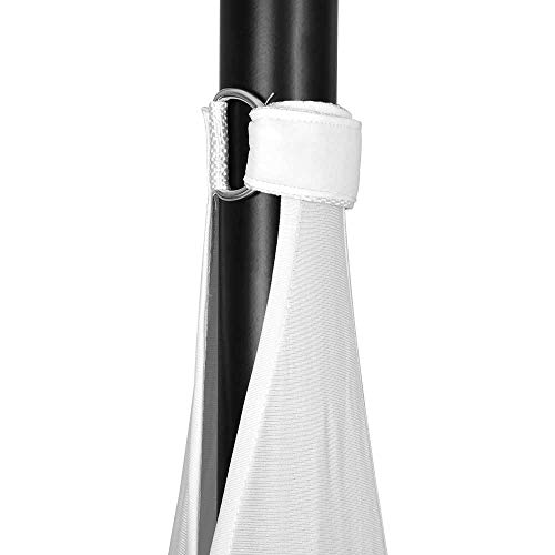 PRORECK Speaker Stand Cover Tripod Stand Skirt Skrim 360 Degree Cover White