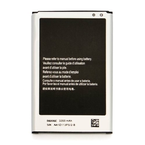 CyberTech High Capacity 3200mAh Replacement Battery Compatible for Samsung Galaxy Note 3 III