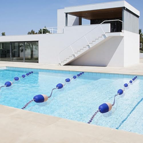 Corde de séparation de sécurité pour piscine à 11 flotteurs stables - 5