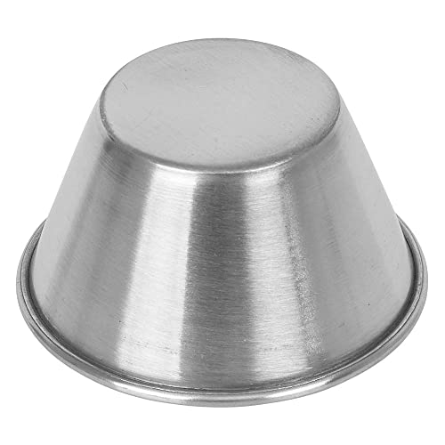 (12 Pack) 3 Oz Sauce Cups, Commercial Grade Stainless Steel Dipping Sauce Cups, Individual Condiment Cups/Portion Cups/Ramekins By Tezzorio #TOP3