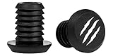 En varios colores Bestial Wolf Tap Tapones, Negro, Talla Única