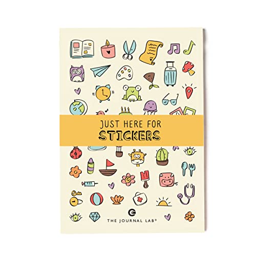 Image of The Journal Lab Sticker Book for Journals | 400+ Cute Stickers to Decorate Your Pages, a5