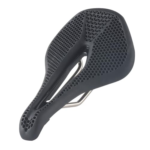 Selle de vélo en caoutchouc antidérapant et confortable pour VTT et cyclisme