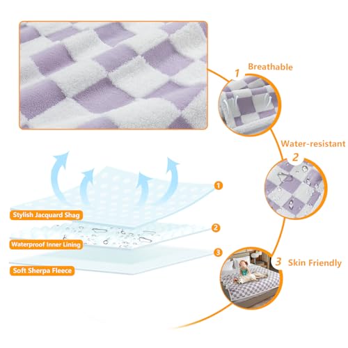 Couverture imperméable lavable et réversible pour chien et chat L