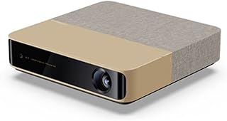 ZUONU 1080P Projector Full HD Mini Portable 1100 Smart Home Theater Theater (Color : S5(Gold))