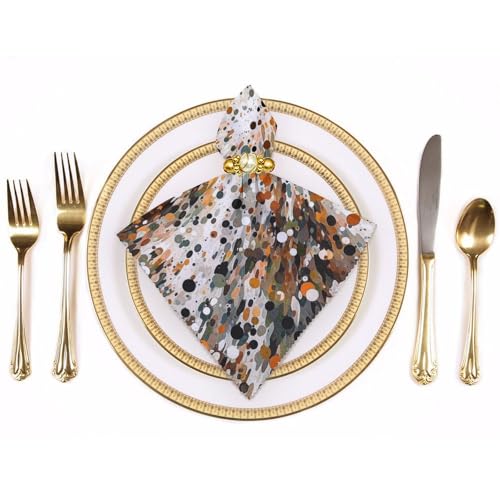 Servilleta de Tela Floral Cuadrada 47.5x47.5 cm miniatura 3