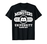 monsters university trailer 3 15 PIEZAS MU018 Logotipo de Disney Pixar Monsters University Est. 2013 Camiseta