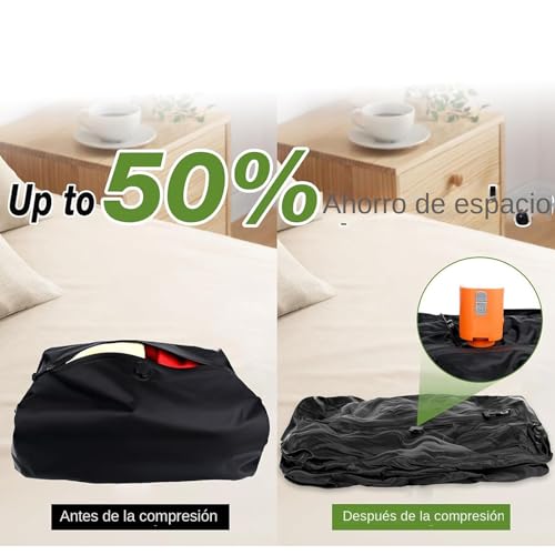 Bolsas de compresión al vacío para mochileros y viajes de negocios sin exceso de equipaje 8