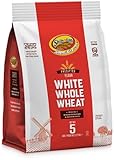 Shibolim White Whole Wheat Flour, 5lb | Triple Sifted Flour | 100% Whole Grain |Certified Kosher