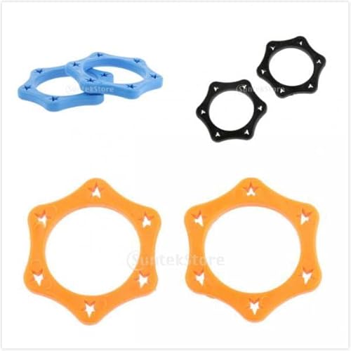 Fancyes 8x Hexágono Protetor de Choque Anti-Choque Anti-Rolamento para Microfone Mic