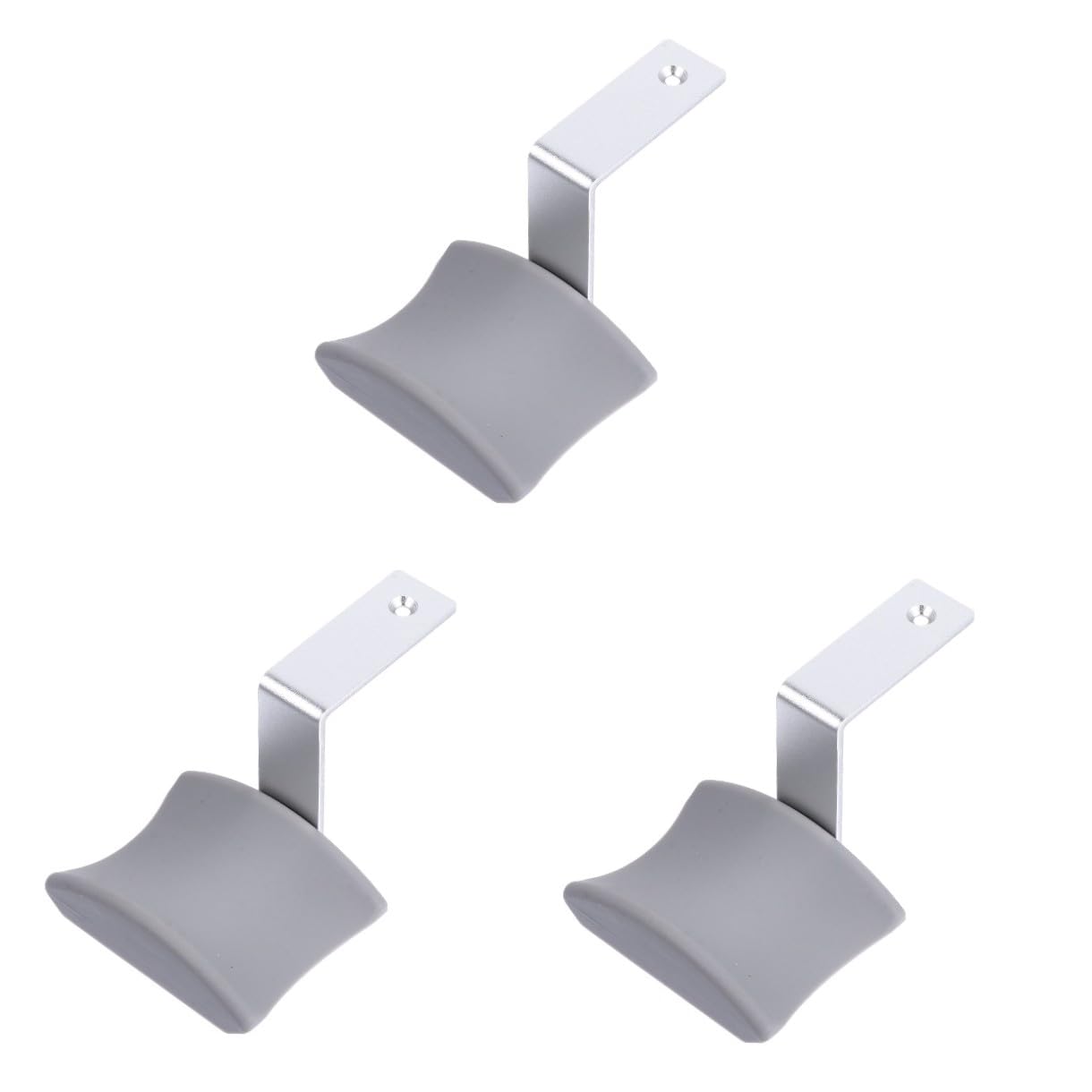 DOITOOL 3piezas Soporte para Auriculares De Silicona y Gancho para Auriculares con Adhesivo para Escritorios y Gaming