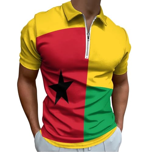 Polo Guinée-Bissau grande taille pour homme d'été
