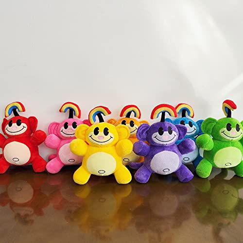 Kstoumybb Kids Next Door Rainbow Monkey Plush,Rainbow Monkey Stuffed Animal,Kids Next Door Stuffed Animals Figure Soft Anime (Color : Yellow, Size : 33Cm/13In) #TOP5