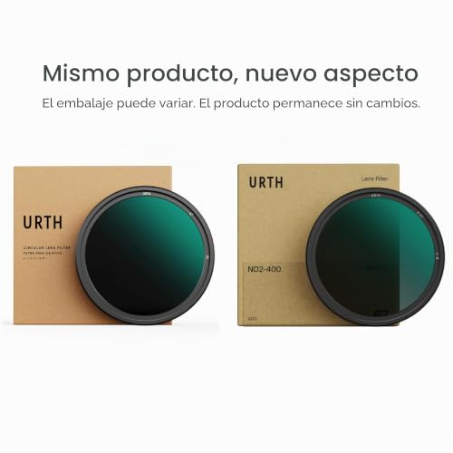 Filtro ND Variable 58mm ND2-400 Urth filtro de densidad neutra para cámara 6