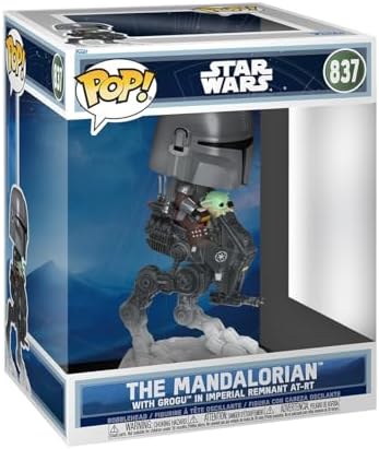 Funko Pop! Rides Deluxe: Star Wars - The Mandalorian and Grogu - ...