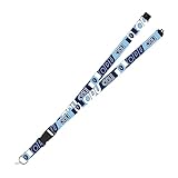 Rico Industries NCAA Old Dominion Monarchs 19" x 1" Premium Unisex-Adult Safety Breakaway Lanyard - Flash