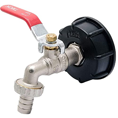 IBC Tote Tank S60X6 to Brass Adapter 1/2