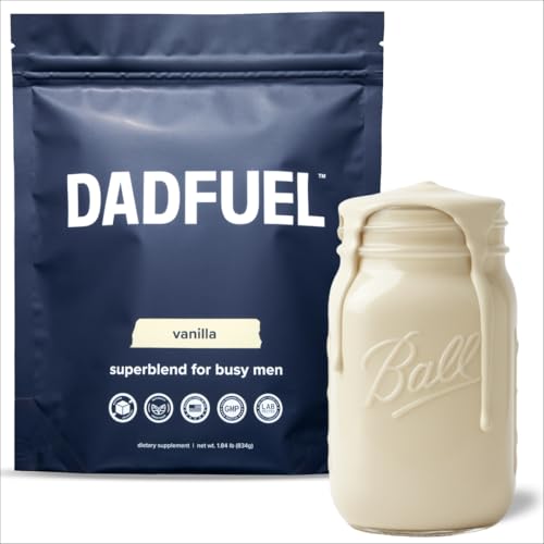 DADFUEL All-in-One Meal Replacement Shake for Men | 25g Whey