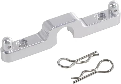 RC Models For MJX For Hyper Go 14301 14302 14303 1/14 RC Car Metal Rear Shell Pillar Body Fixed Upgraded Parts And Accessories AccessorySilver