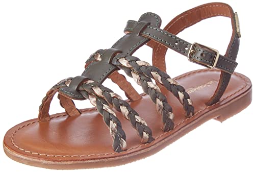Sandales fille Les Tropéziennes Baia anti-ampoules en cuir souple