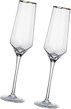 Housoutil 2 Pçs Copo De Champanhe Flauta Infantil Cálice De Vidro Flautas De Casamento Novidade Copo De Coquetel Copos De Martini Copo De Vidro De Bebida Copos De Coquetel Copos De Vinho