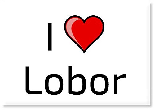 I Love Lobor, Fridge Magnet (Design 1)