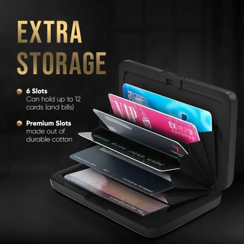 Topmost TP001 Rfid-Blocking Aluminum Wallet Credit Cards Holder thumb #2