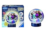 3D Puzzleball Nachtlicht: Disney Die Eiskönigin, 72 Teile mit Beleuchtung