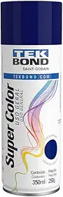 Tinta Spray Azul Escuro Aerossol TekBond Uso Geral 350ml/250g