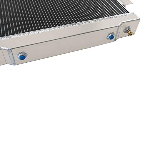 OzCoolingParts 72-86 Jeep CJ-Series Radiator - Designs Pro 3 Row Core Aluminum Racing Radiator for 1972-1986 73 74 75 76 77 78 79 80 81 82 83 84 85 Jeep CJ CJ5 CJ6 CJ7 Automotive Engine Radiator - Thumbnail 4