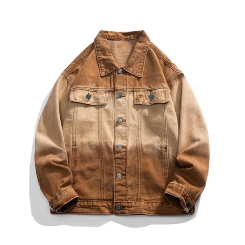 Veste en jean homme coupe ample et col rabattu chic - 3