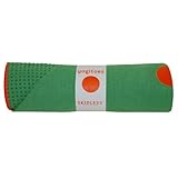 yogitoes Yoga Mat Towel, Green, 68"