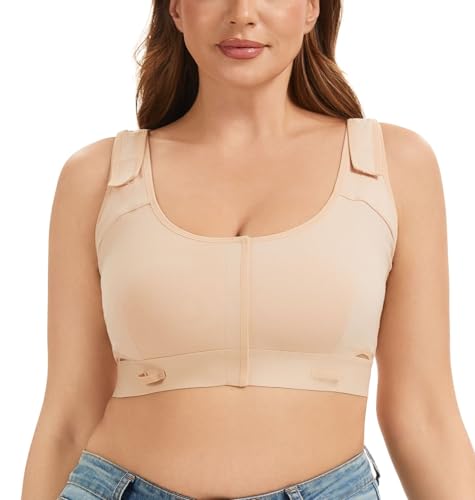 Mastectomy Recovery Bra - Easy-On Velcro Front Closure4