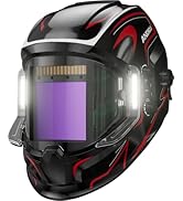 溶接面 ラピッドグラス 光センサー+高周波センサー搭載モデル 自動遮光