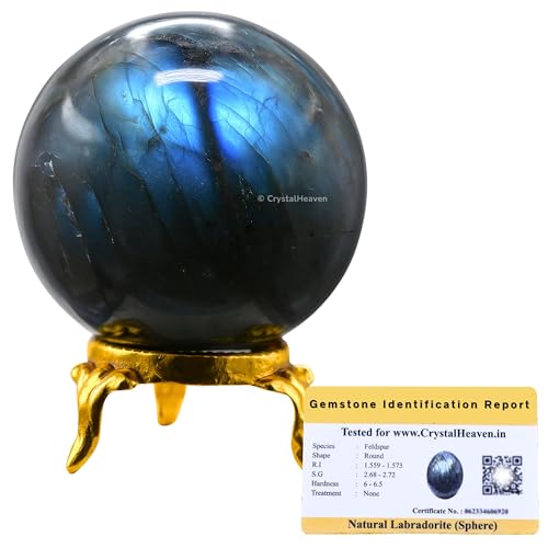 Image of Certified Labradorite Crystal Ball for Meditation