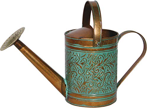 Robert Allen Home & Garden Robert Allen MPT01186, Vintage Copper Morgan Metal Watering Can, 1 Gallon