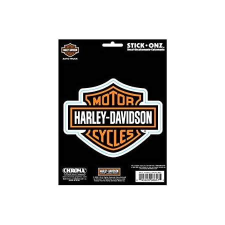 Amazon ハーレーダビッドソン Harley Davidson オフィシャルステッカー Motorcycles ロゴ B S バーアンドシールド 1枚組 Hd Sticker 8 ステッカー デカール 車 バイク