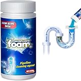 Drain Clog Remover, Wild Tornado Sink and Drain Cleaner, Pipe Dredging Agent, Sink & Toilet Clog Remover, Mild Formula Cleaning for Kitchen & Bathroom Cleaning (7.5 FL OZ (Pack of 1), Unscented)