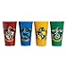 Paladone Harry Potter Hogwarts House Crest - Juego de 4 vasos oficiales