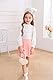 Refein Kleinkind Baby Mädchen Rock Set stricken Puffärmel Rollkragen Top Shirt Plaid Flared Mini Röcke A-Linie Kleid Kleidung Set