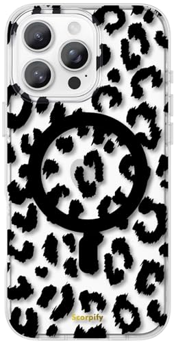 Coque iPhone 16 Pro magnétique transparente jolie protection femmes